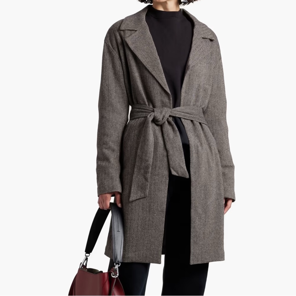 Rag and Bone herringbone duster